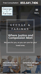 Mobile Screenshot of georgeandfarinas.com